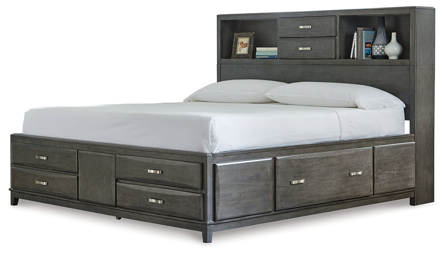 Caitbrook Storage Bed With 8 Drawers
