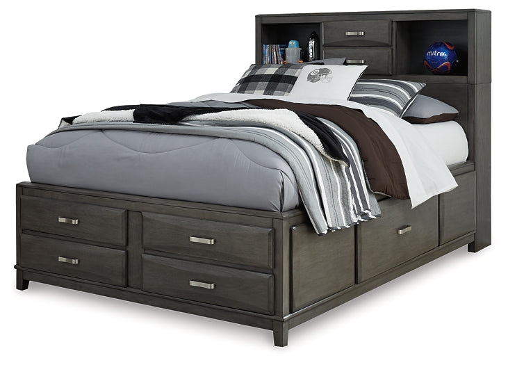 Caitbrook Storage Bed With 8 Drawers