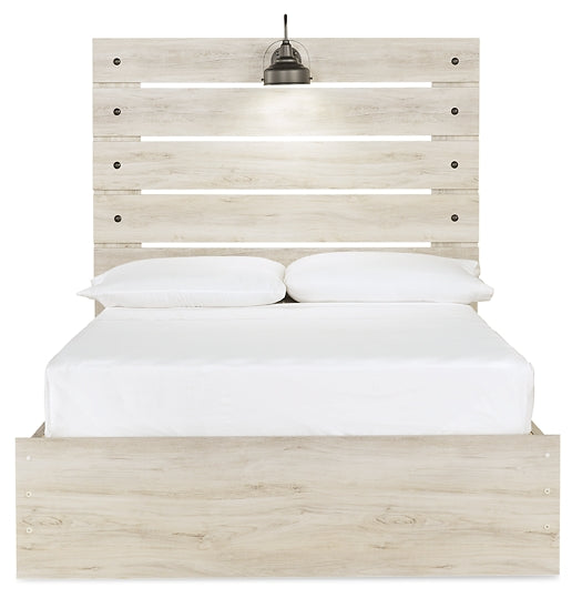 Cambeck Panel Bed With 2 Storage Drawers