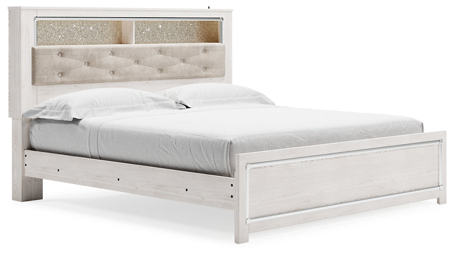 Altyra Panel Bookcase Bed