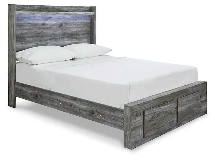 Baystorm Panel Bed With 2 Storage Drawers