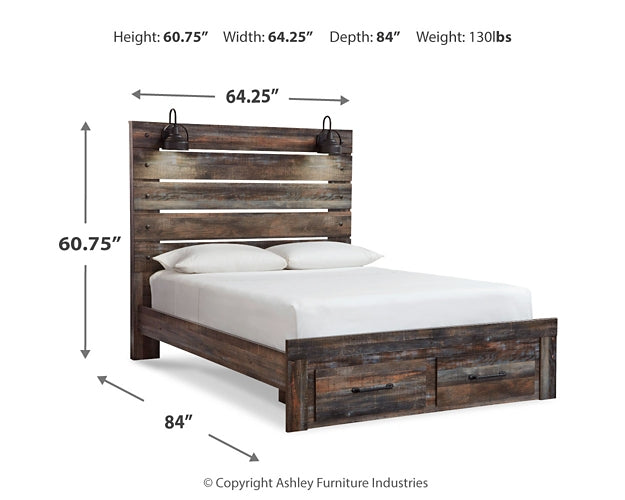 Drystan Panel Bed
