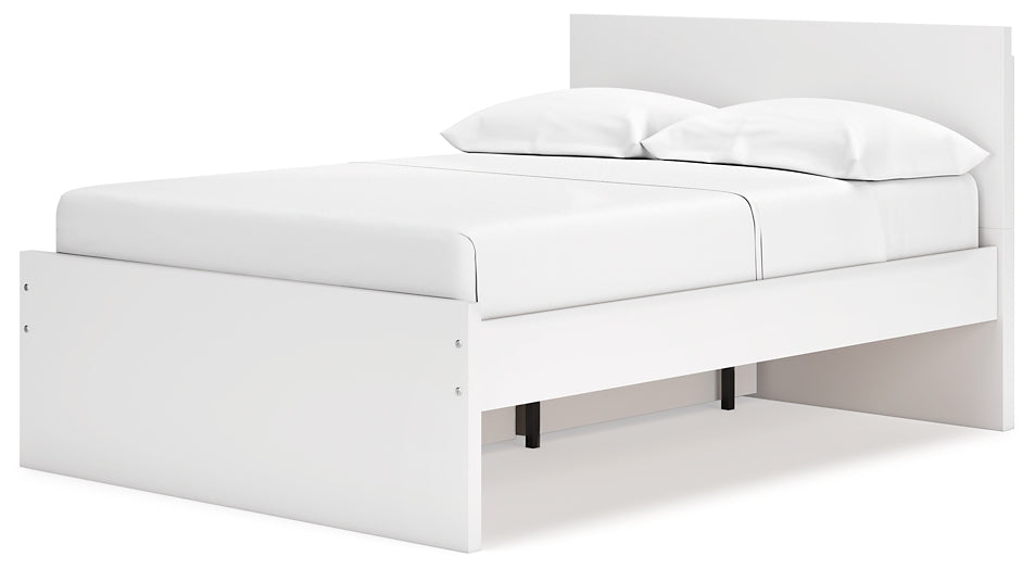 Onita Panel Platform Bed With 1 Side Storage