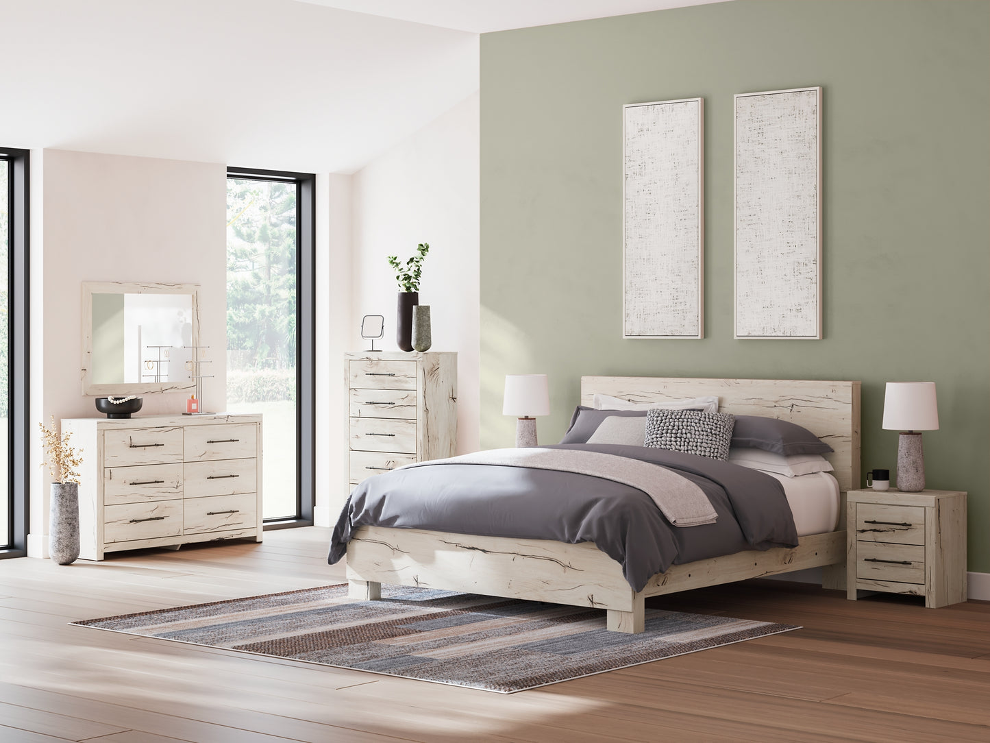 Lawroy Panel Bed