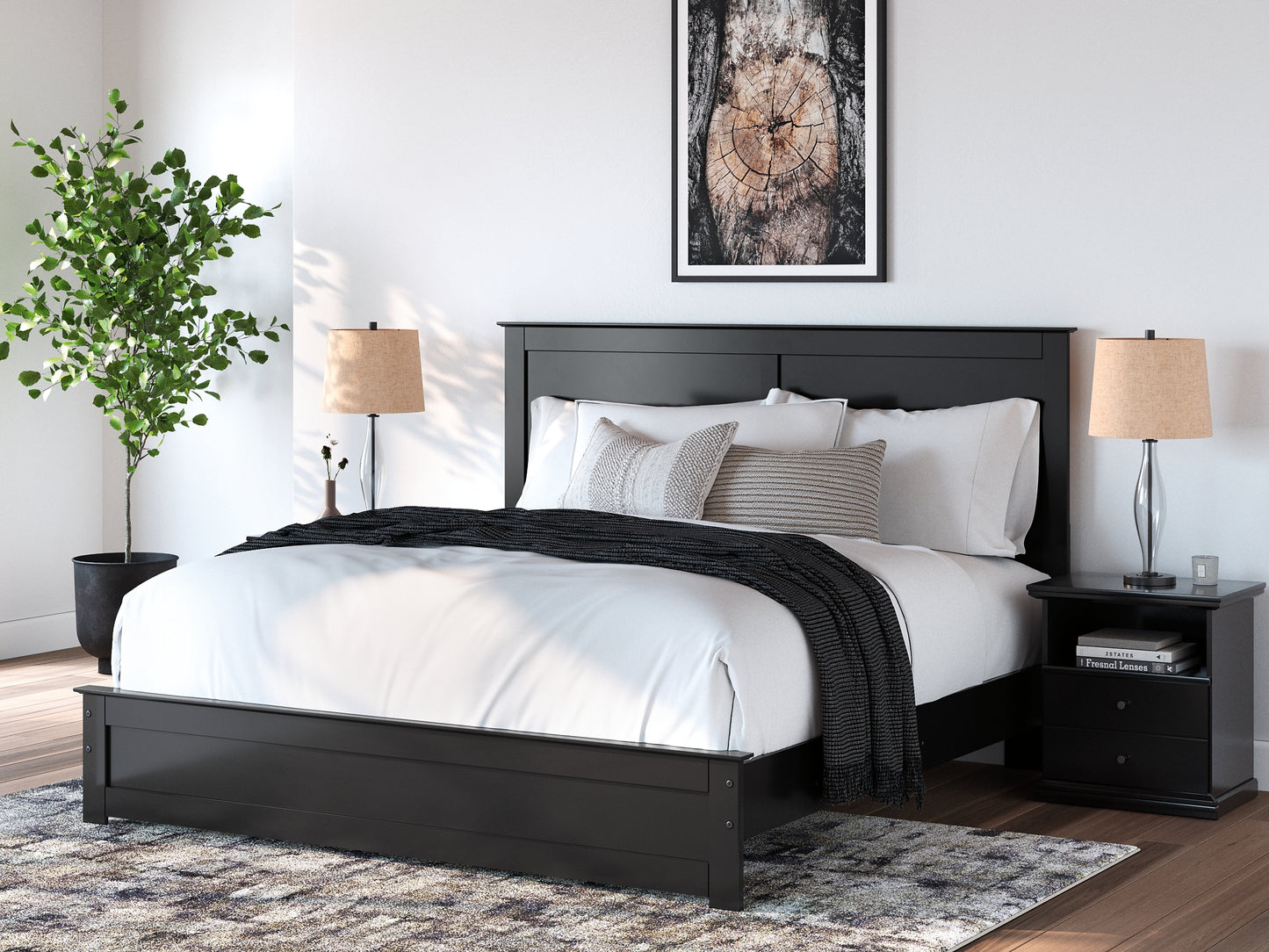 Maribel Panel Bed
