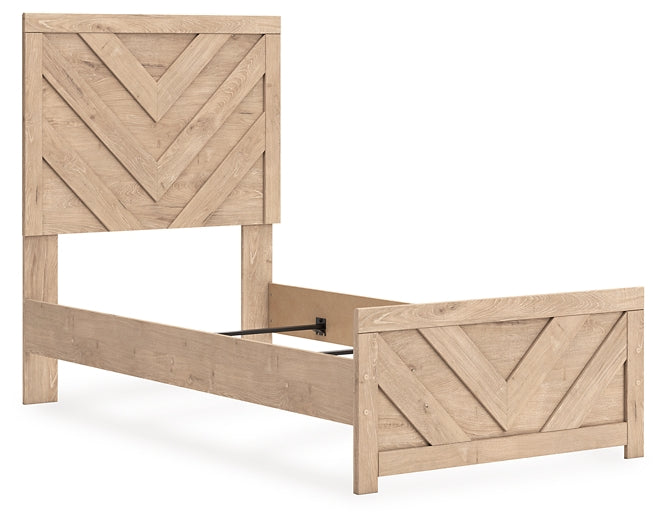 Sanginlane Panel Bed