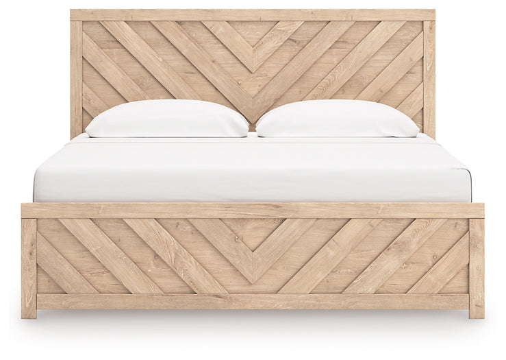 Sanginlane Panel Bed