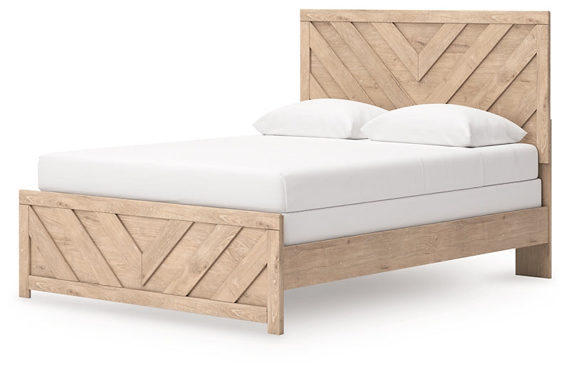 Sanginlane Panel Bed
