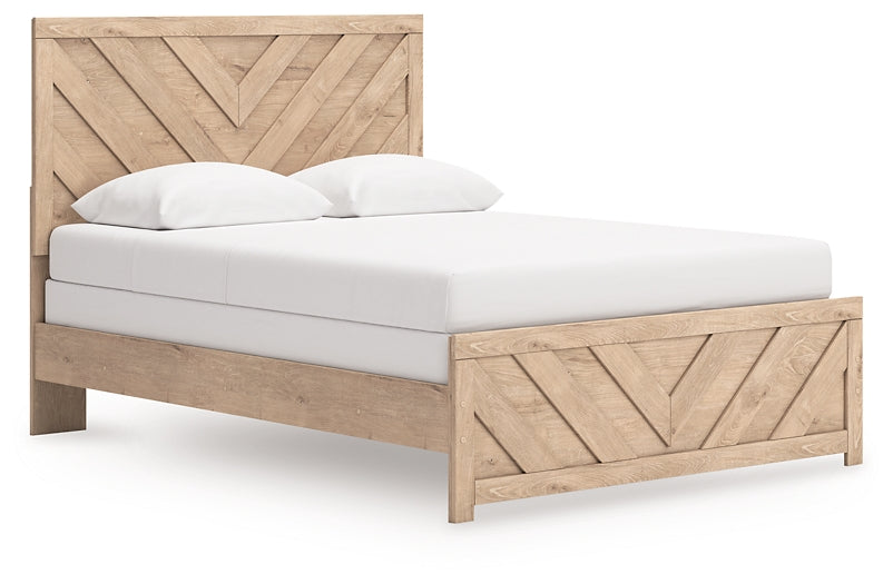 Sanginlane Panel Bed