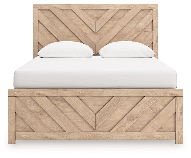 Sanginlane Panel Bed