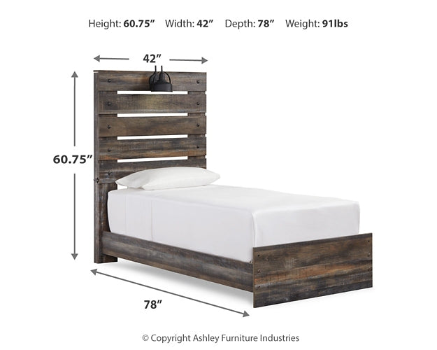 Drystan Panel Bed