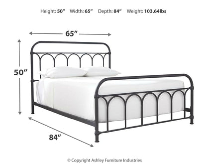Nashburg  Metal Hdbd/Ftbd/Rails