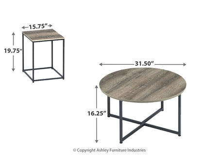 Wadeworth Occasional Table Set (3/CN)