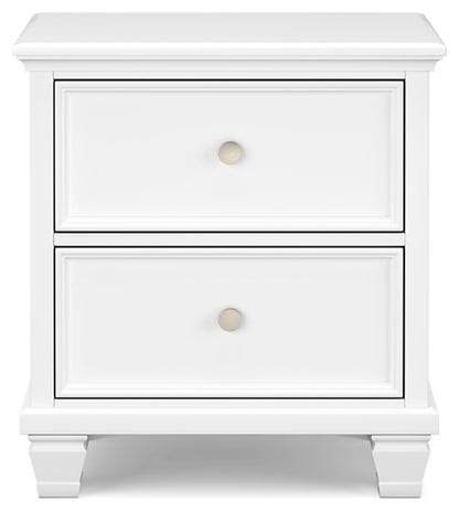 Fortman Two Drawer Night Stand