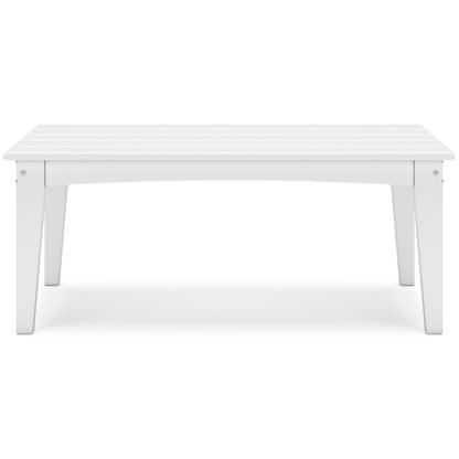 Hyland wave Rectangular Cocktail Table