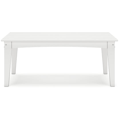 Hyland wave Rectangular Cocktail Table