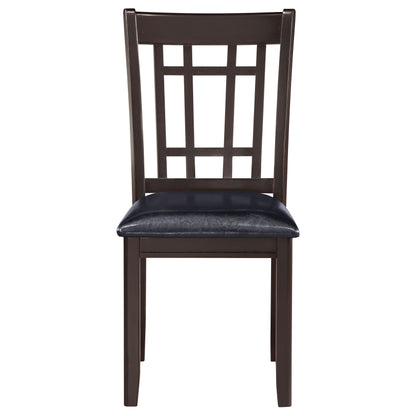 Lavon 5-piece Oval Extension Leaf Dining Set Espresso
