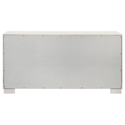 Jessica 6-drawer Dresser Snow White