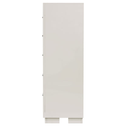 Jessica 5-drawer Bedroom Chest Snow White
