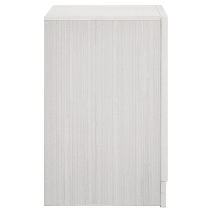 Miranda 3-drawer Nightstand White