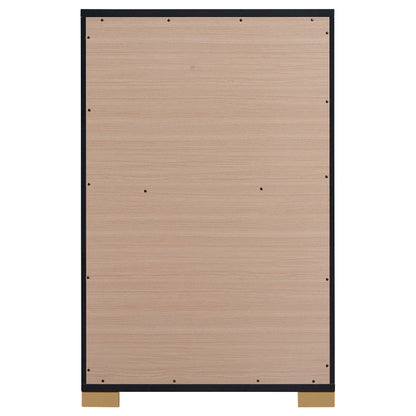 Marceline 5-drawer Bedroom Chest Black