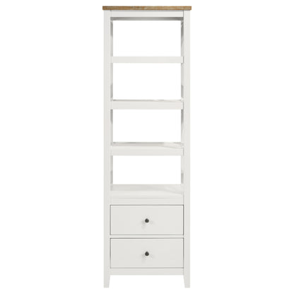 Hollis 3-piece 67-inch TV Stand Entertainment Center White