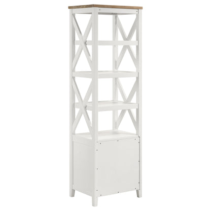Hollis 3-piece 67-inch TV Stand Entertainment Center White