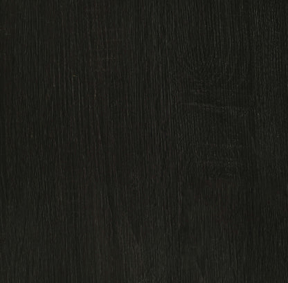 Dacre Round Engineered Wood Top Coffee Table Dark Charcoal