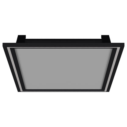 Windrose 28 x 67 Inch Tempered LED Standing Mirror Black