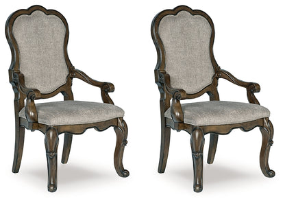 Maylee Dining UPH Arm Chair (2/CN)