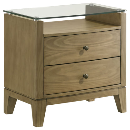 Granada 4-piece Queen Bedroom Set Natural Pine