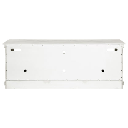 Payne 70-inch TV Stand Media Console Distressed White