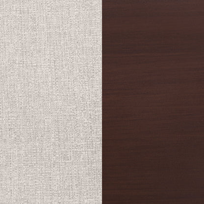 Zimmerlee 89-inch Metal Eastern King Canopy Bed Rust Brown