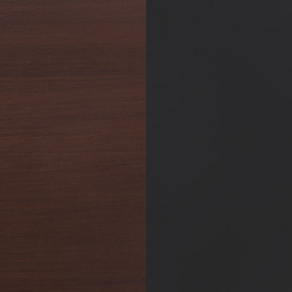 Zimmerlee 2-drawer Side Table with Shelf Rust Brown