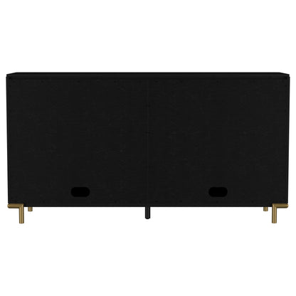 Arini 2-drawer Cane Door Dining Sideboard Server Black