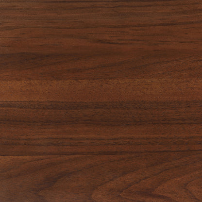 Robyn Wood Full Platform Bed Dark Walnut
