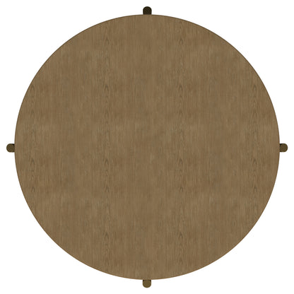 Arini 3-piece Round Coffee and End Table Set Sand Wash