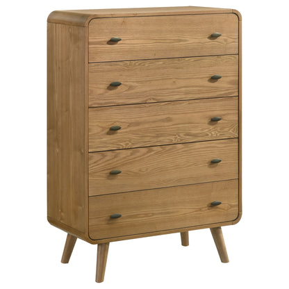 Robyn 5-piece California King Bedroom Set Light Ash