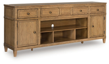 Sharlance XL TV Stand w/Fireplace Option