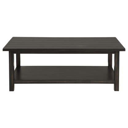 Payne 2-piece Coffee and 1-drawer End Table Set Java