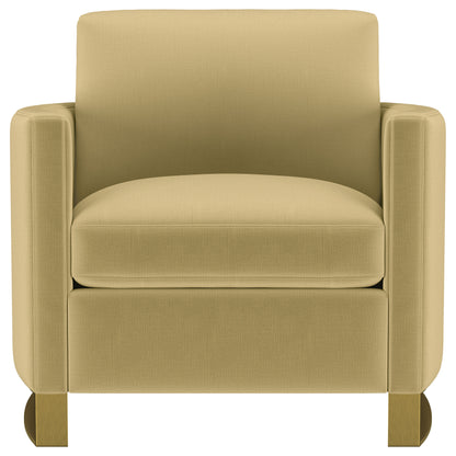Corliss 3-piece Velvet Upholstered Sofa Set Camel
