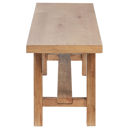 Middleton 6-piece Extension Leaf Dining Set Brown and Beige