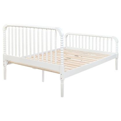 Jones Wood Full Open Frame Bed White