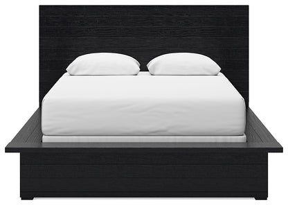 Londer  Panel Bed