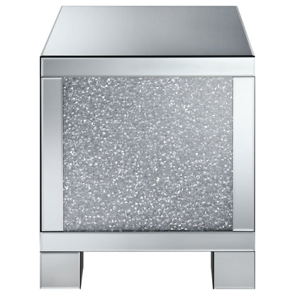 Gillian 3-piece Mirrored Coffee and End Table Set Silver