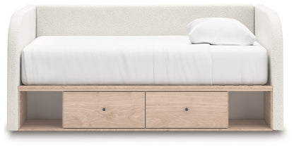 Arloster Full Upholstered Day Bed with Storage