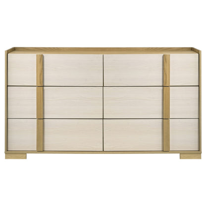 Hyland 6-drawer Dresser Natural