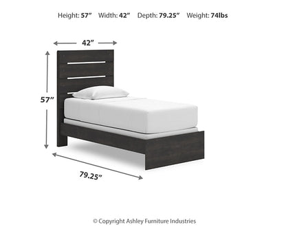 Hollivern  Panel Bed