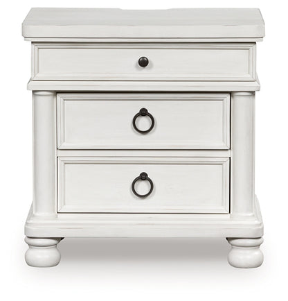 Rowlenstown Three Drawer Night Stand