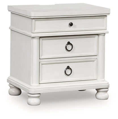 Rowlenstown Three Drawer Night Stand